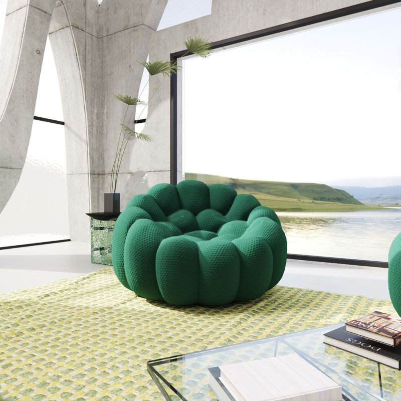 Bubble Modular Sofa Single Seat Green