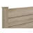 Weathered Oak 55-inch Eastern King Panel Bed
