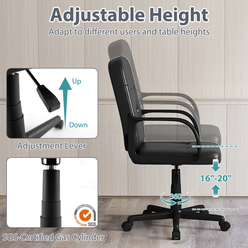 Fauteuil de direction ergonomique Isobela