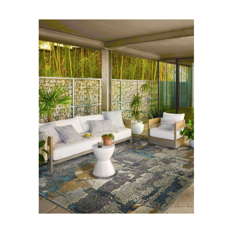 Tapis tissé Creative, Sous-tapis carré 3 pi 3 po inclus