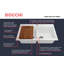 Baveno Lux 33.86'' L Undermount Double Basin Kitchen Sink