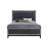 Correa Weathered Black Standard Bed
