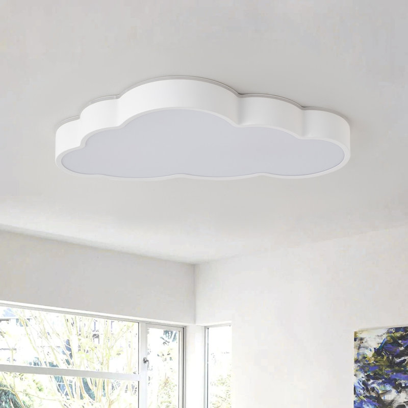Dimmable LED Flush Mount Ceiling Light, 5CCT 3000K-6000K Modern Close to Ceiling Lighting Fixtures for Bedroom, Kitchen, Hallway, Laundry Room