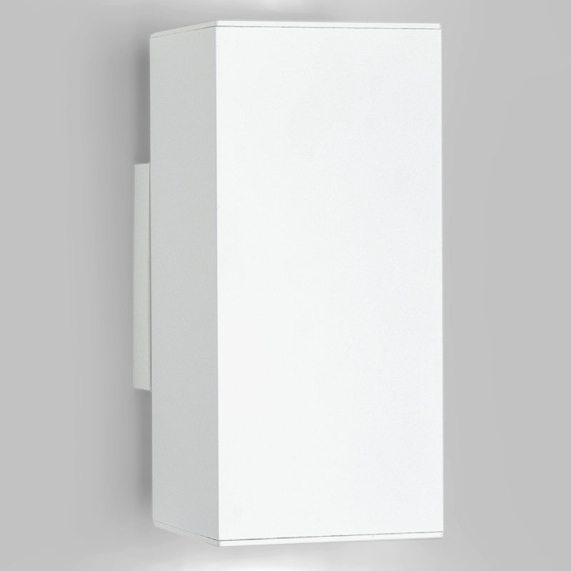 Dau Doble 2 - Light Flush Mount, Matte White Lacquer 