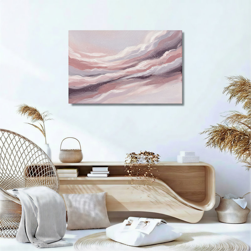 Doux nuages, reproduction d'art sur toile, ensemble de 1, 36"H x 48"W, Toile tendue