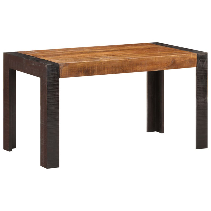 Breck Dining Table, 76cm H x 140cm L x 70cm W, Brown
