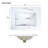 Tasnim 24'' Single Bathroom Vanity with Ceramic Top-1358593544