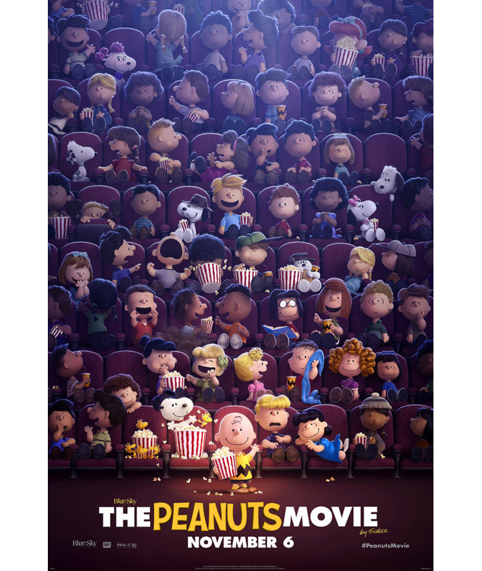 Peanuts, le film, H 18 po x l 12 po