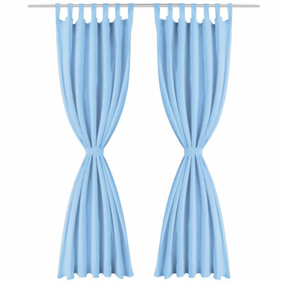 Bachar Semi Sheer Curtain Pair