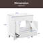 29.84'' Single Bathroom Vanity Base Only in Wood