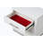 Vannida Nightstand in Milky White