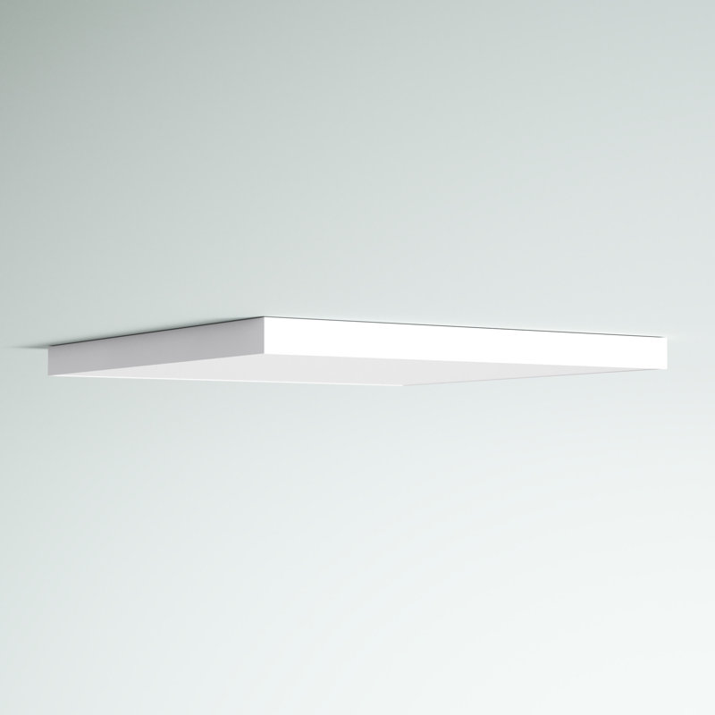 Orduna LED Flush Mount, White