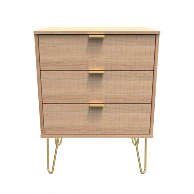 Beranda 3 Drawer Chest (Ready Assembled)