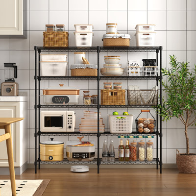 Tablettes de garage 5 niveaux