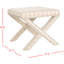 Repose-pieds standard carré 21,5 po Dangela-22789310