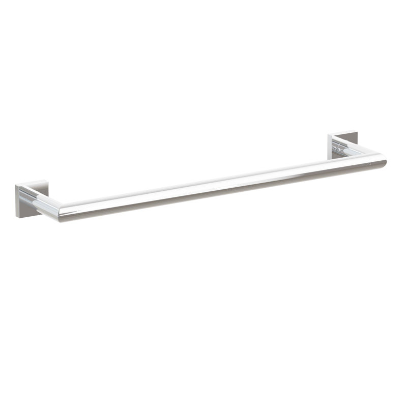 Barre à serviettes Emtek, H 1,625 po x l 19,625 po x P 3,25 po, Chrome poli