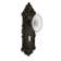 Victorian Plate with Decorative Keyhole and Crystal Victorian Knob