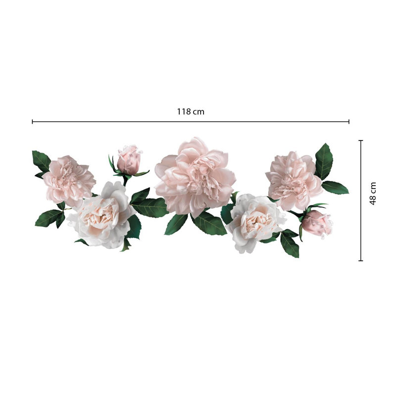 Plants & Flowers Non-Wall Damaging Wall Decal
