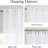 Non-See-Through Off Sheer Curtains 2 Panels, Privacy Rod Pocket & Back Tab Window Treatments Light Filtering for Living Room/Bedroom-1500151801-1500151804