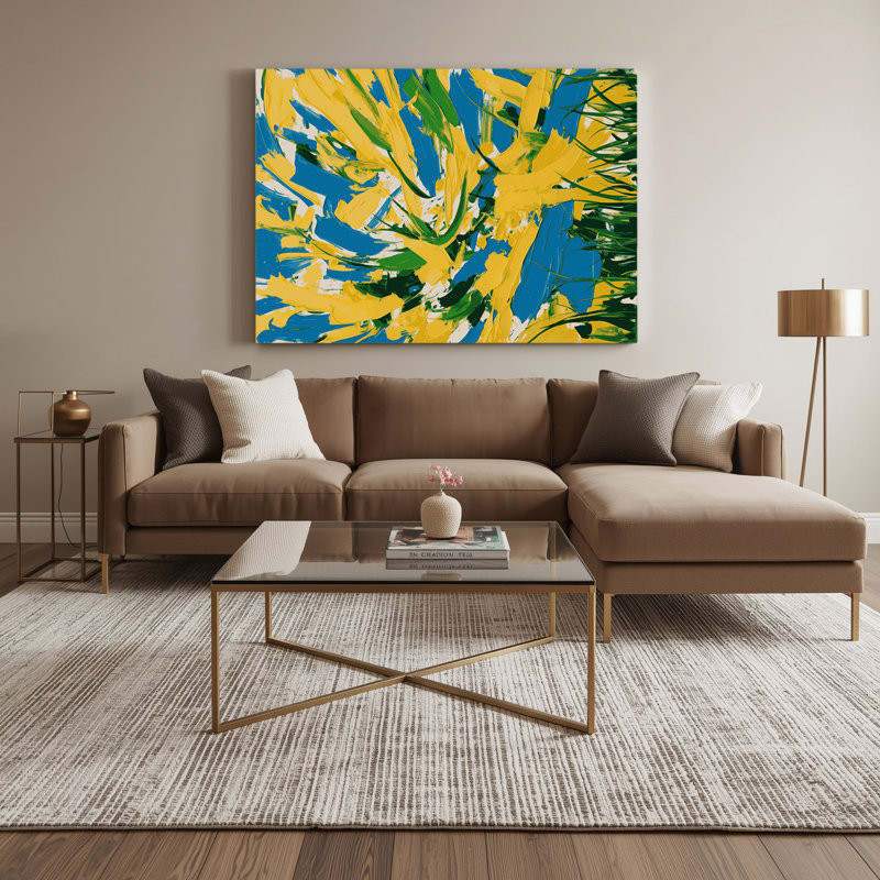 Art mural sur toile Neo Expressionism 32, H 11 po x l 14 po
