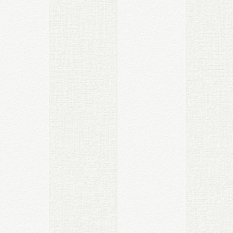 Superfresco Paintable Stripe White Textured Wallpaper