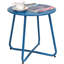 Ebern Round Outdoor Side Table-883349979