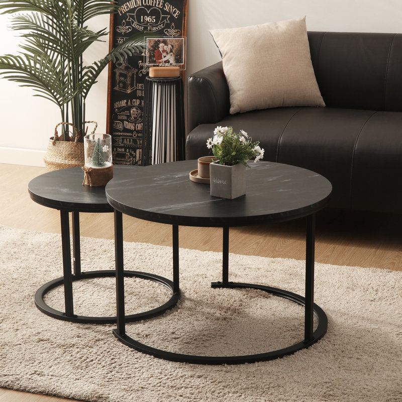 Gisberta Coffee Table, Black