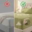 Literie 6 pièces Southshore Fine Linens Vilano Springs, poches extra profondes, format Split King, en microfibre ultra douce doublement brossée 110 g/m², poches de 53 cm de profondeur, 4 taies d'oreiller, brun chocolat-1045054822-1045054868