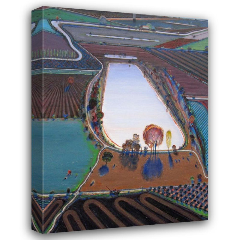 Ponds and Streams, 24" H x 17" W