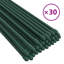30 piquets de plantes de jardin Arlmont & Co., acier vert-119653472