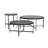 Toniann Marble Top End Table - White