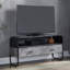 Meuble télé avec 2 tiroirs, accent décoratif-780203048