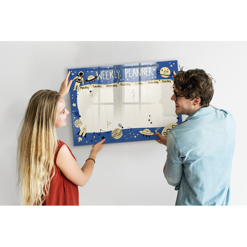 Magnetic Glass Dry Erase Board