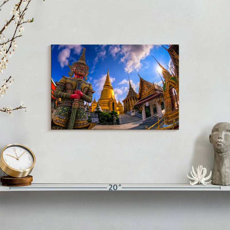 Adella Wat Phra Kaew Complex, 8" H x 12" W