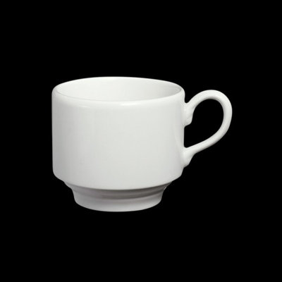 AW PRISTINE UND Tasse à thé empilable non décorée