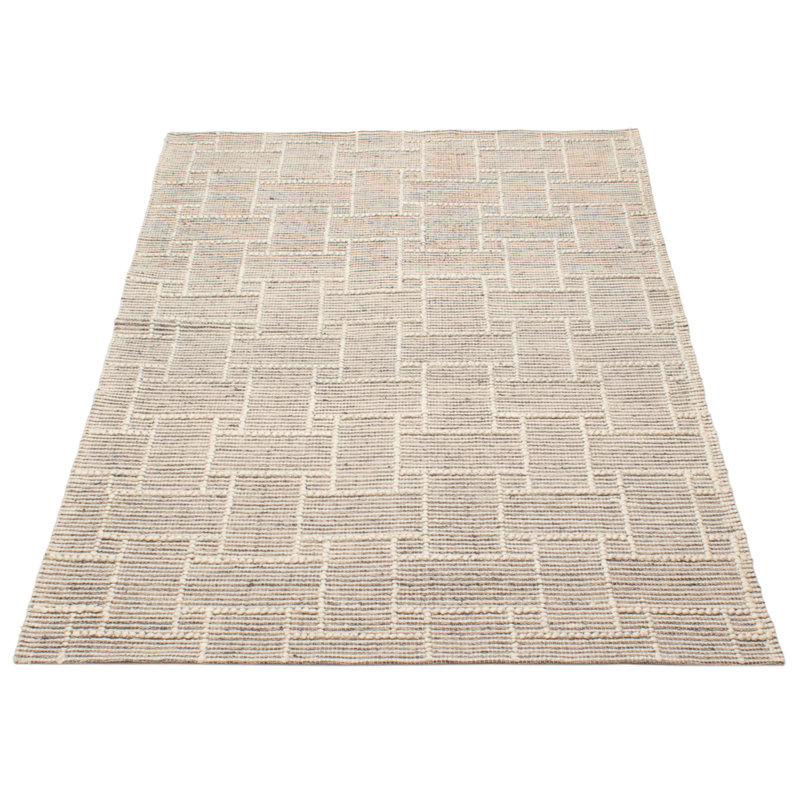 Tapis en laine nouvel âge rectangulaire unique 5 pi 0 po x 7 pi 5 po Iamandi