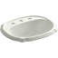 Portrait® 8 Degree Oval Drop-In Bathroom Sink with Overflow-10940339-19195590