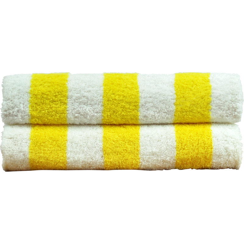 Luxury Super Plush Beach Towel, Yellow