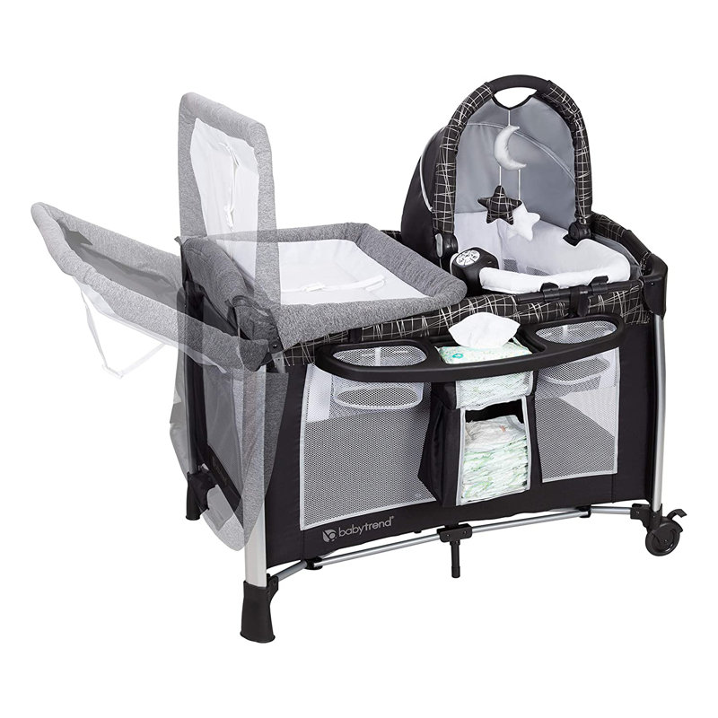Bassinet with Mattress and Stand