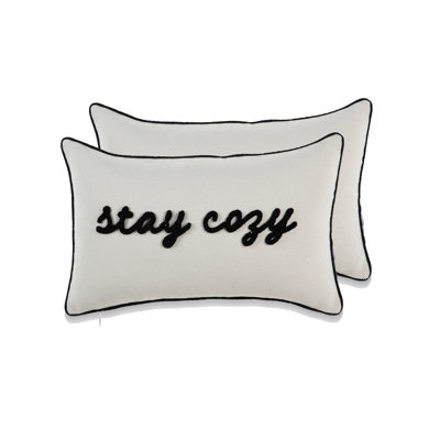 Anjannette Cotton Blend Throw Pillow