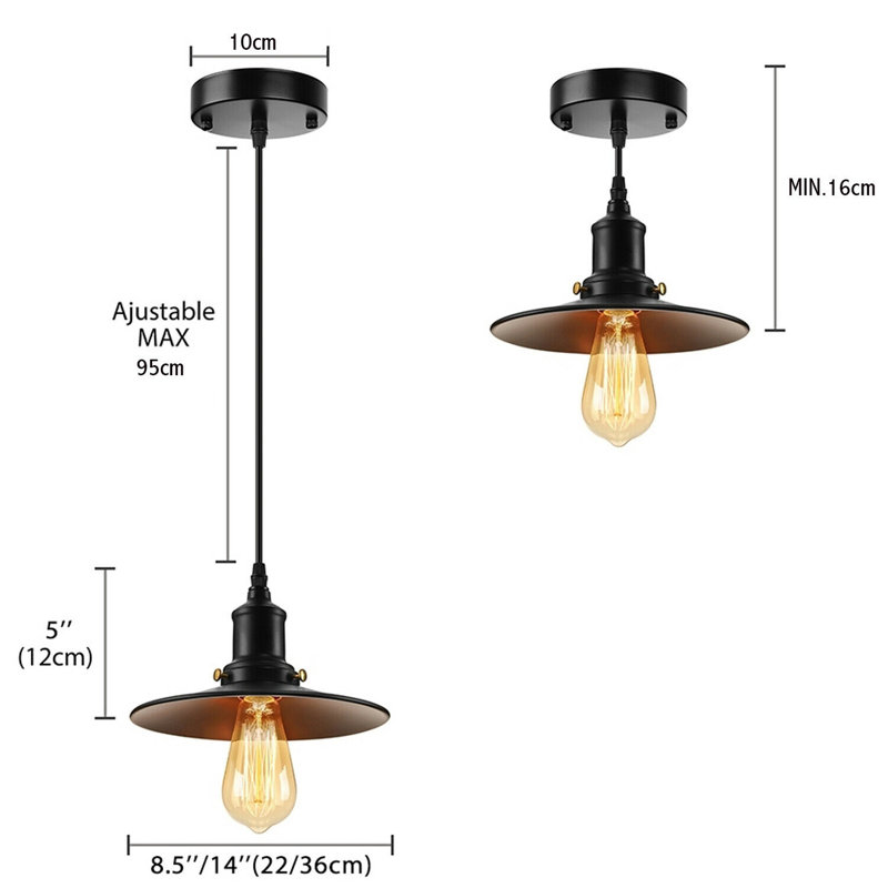 Boonville 1 - Light Black Single Pendant