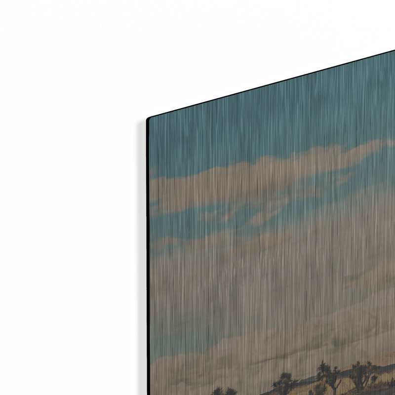 Union Rustic ' Weekend Drive' by Myan Soffia, Metal Wall Art, 12" H x 16" W