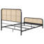 Grand lit noir en toile de canne noire-480256752-480256754