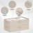 3Pcs Under Bed Storage Bins With Metal Frame - Shoe Organizer For Closet With Clear Cover Oxford Fabric Sturdy Underbed Container Foldable Stackable Clothes Organizer (Beige)
