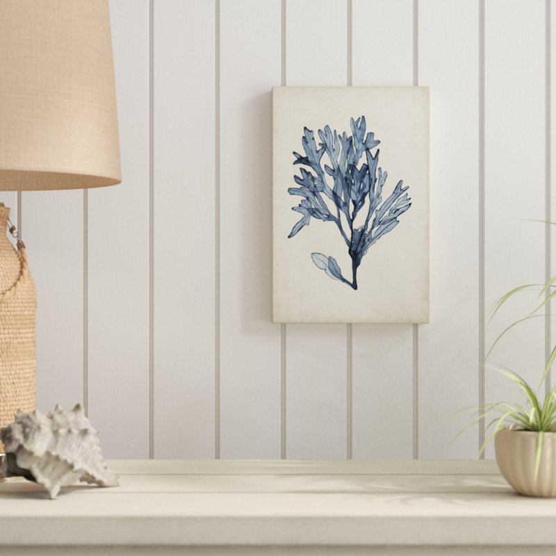 Seaweed Specimens II by Naomi McCavitt - Painting on Canvas, 30cm H x 20cm W, Wrapped Canvas