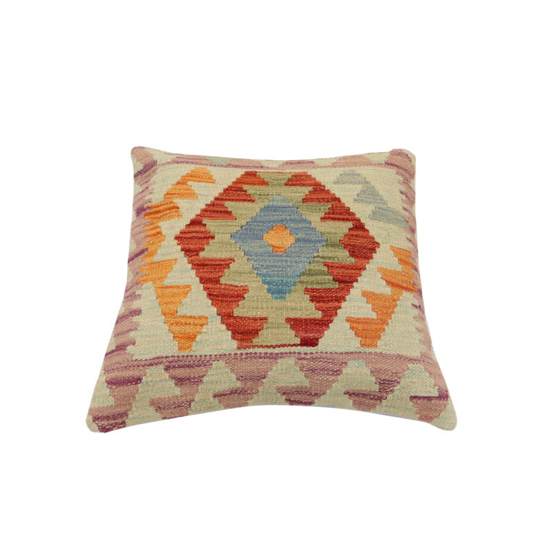 Housse et insert de coussin carré 100% laine