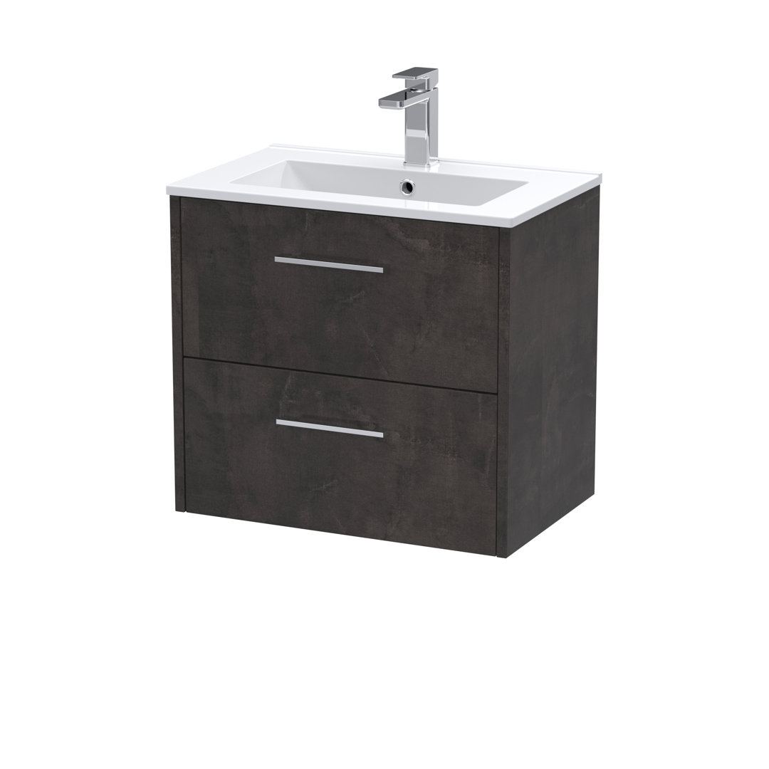 Juno 600mm Wall Hung Single Vanity Unit