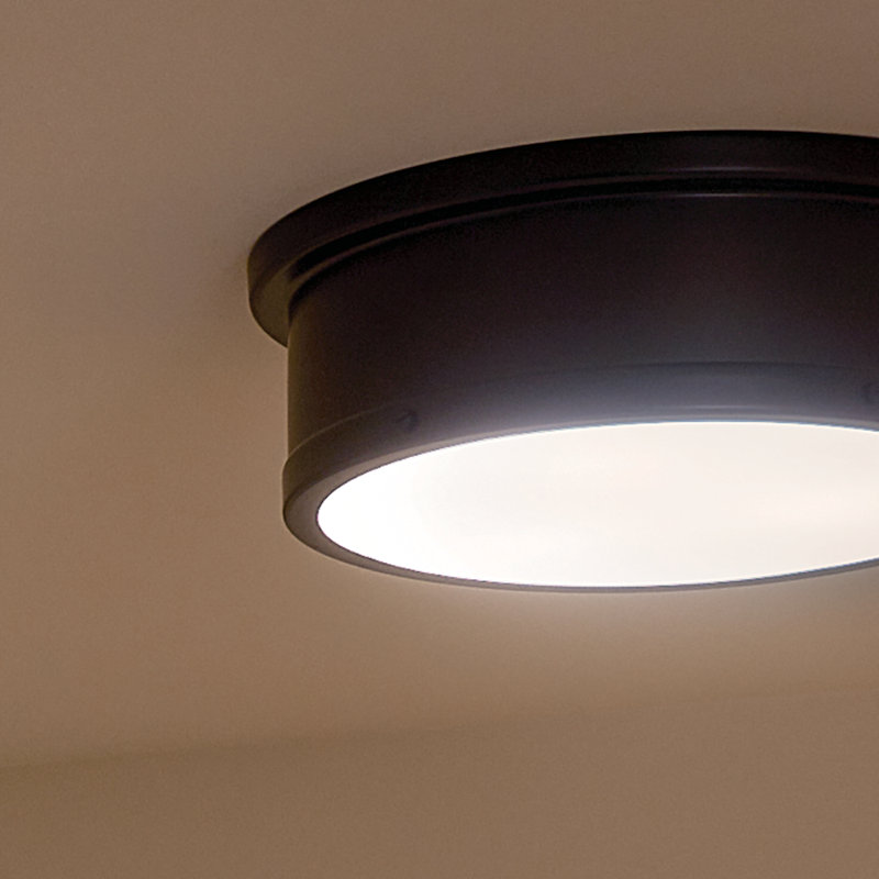 Zhazira Flush Mount, Black