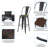 Correll Counter Stool with Metal Frame-406177911