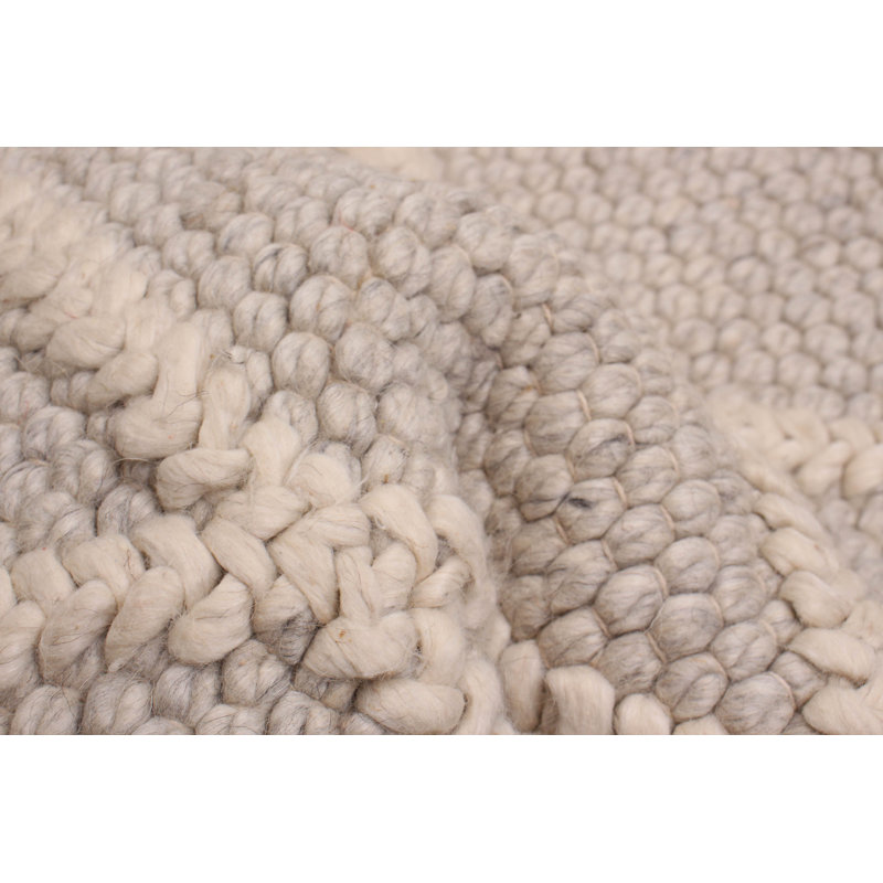Klarrisa Wool Indoor Rug, Rectangle 4'1" x 3'10"